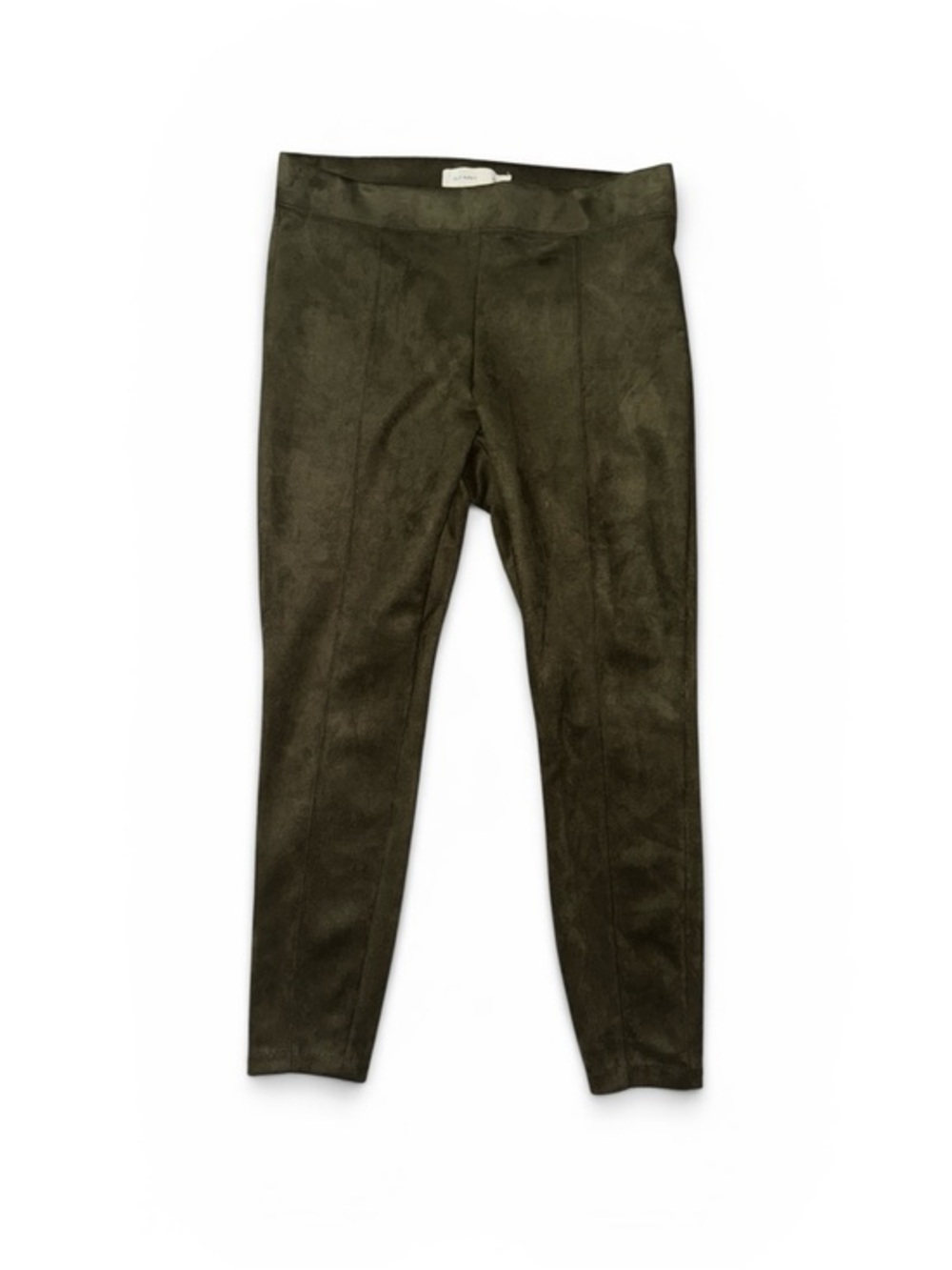 Old Navy Stevie Faux Suede Leggings in Olive Green NWT Winter Casual Pants NEW